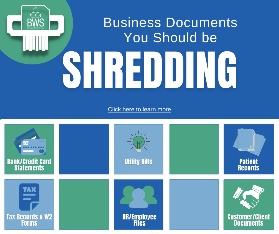 Business Documents You Should Be Shredding