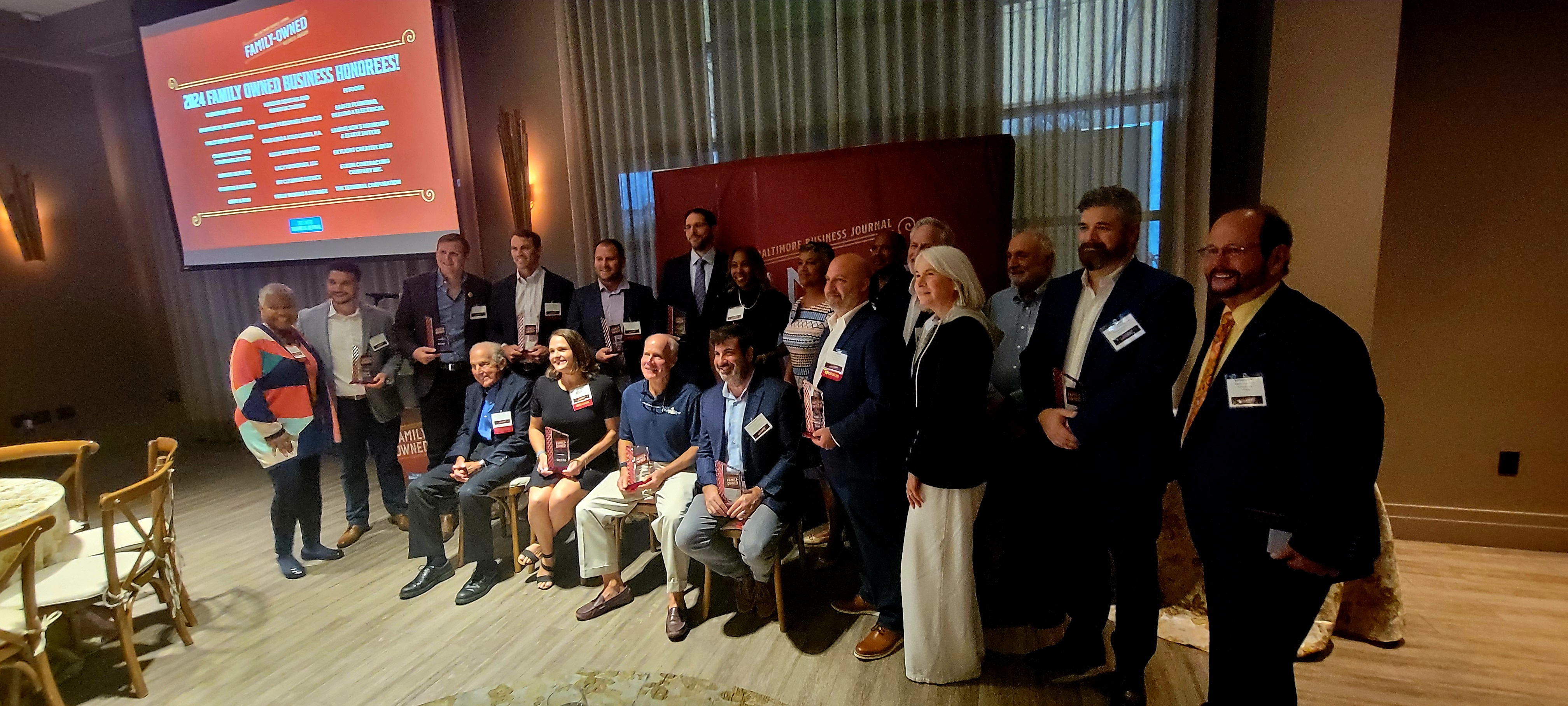 Baltimore Business Journal 2024 Family Owned Business Honorees