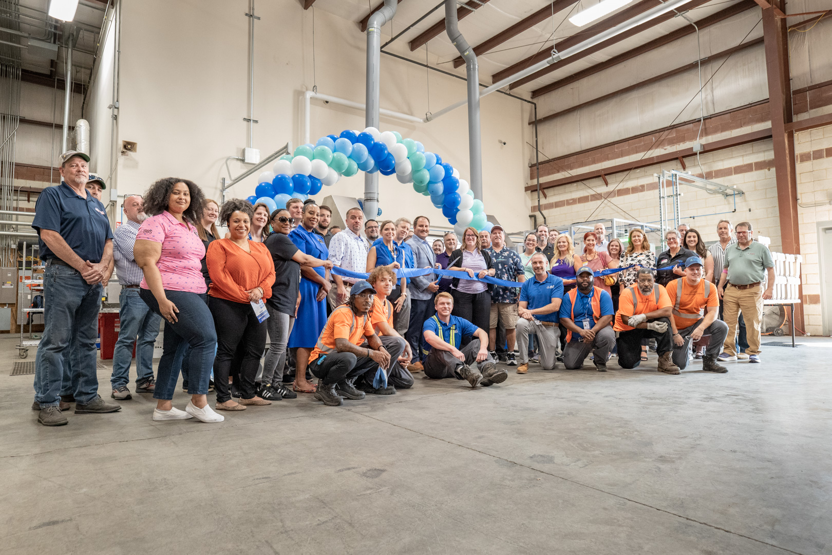 BWS Ribbon Cutting Event Group Picture